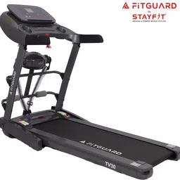 fitguard Treadmill By STAYFIT 4HP Peak Multi-Function Easy Lubrication 4" LCD Panel MP3 Treadmill-picture-15