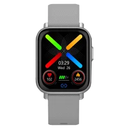 PORTRONICS Kronos X1 Smartwatch with Activity Tracker (43.18mm Digital Display, IP67 Water Resistant, Grey Strap)-picture-14