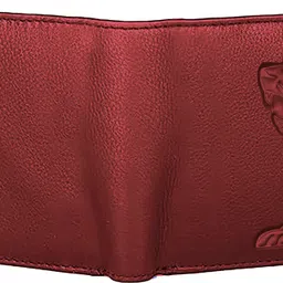 skinbull Men Casual, Formal Red Genuine Leather RFID Wallet image 4