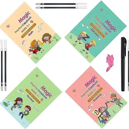 alornis Magic Book Mini Stationery Practice Copybook Reusable Notebook Handwriting Book image 1