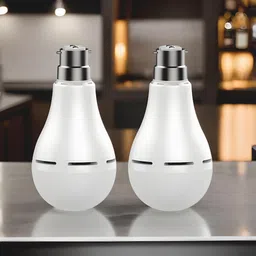 guggu Emergency bulb 12W LED & 2000mAh battery 4hrs inverter light pack of 2 bulbE3220 4 hrs Bulb Emergency Light-picture-11