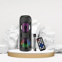 Clairbell Bluetooth Party Speaker with mic Upto 7 Hrs playback With Deep Bass Sound F495 40 W Bluetooth Laptop/Desktop Speaker-picture-20