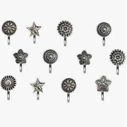 Lilafashion Brass Plated Aluminum Nose Ring Set-picture-18