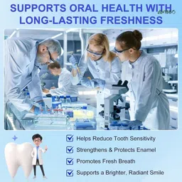 avibbo Hydroxyapatite Toothpaste Advanced Care 7.5% nHAP Whitening Toothpaste image 2