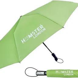 hamster london 3 Fold Automatic Rain Sun UV Protection Auto Open Close Umbrella For Unisex Umbrella image 1