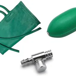 Microtone BP Armlet pure Latex Rubber Bladder With Bulb, Adjustment valve Bp Monitor Cuff image 5