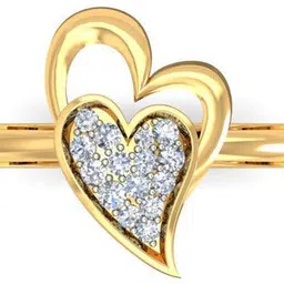 avsar AVR461YB 14kt Cubic Zirconia Yellow Gold ring-image-35