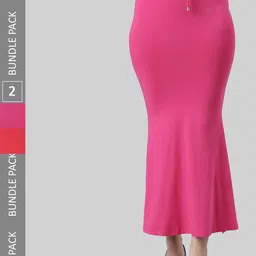 TWIN BIRDS Pack Of 2 Mid-Rise Saree Shapewear-picture-16