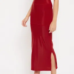 SECRETS BY ZEROKAATA Solid Seamless Saree Shapewear image 2