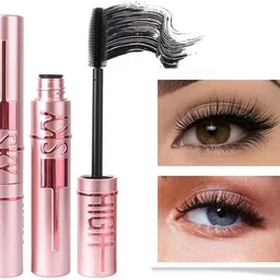 hsq Sky High Lash Mascara | Waterproof | Volume, Curl & Length Enhancer Black 5 ml image 1