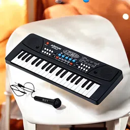 just97 37-Key Musical Piano Keyboard with Microphone Songs Recording for Kids_L356-picture-17