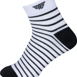 red tape Men Striped Ankle Length image 4