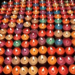 kosomech Colorful Tea Light Candle Pack of 50 Pcs _tlcm058 Candle-picture-12