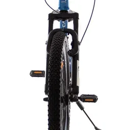 caya Fueled 24" Metallic Misano Blue Dual Disc, Double Wall Alloy Rims, Front Shocker 24 T (inch) BMX Cycle image 5