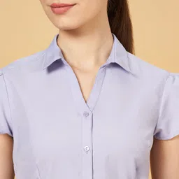 annabelle by pantaloons Women Regular Fit Printed Formal Shirt image 5