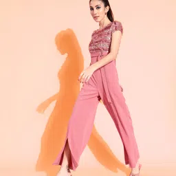 miss chase Embellished Women Jumpsuit image 3