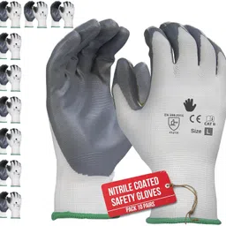 ets ets_cut 10 PAIR Anti Cutting Cut Resistant Hand Safety Gloves NitrileSafety Gloves-picture-21