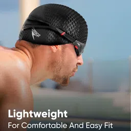 speedo Bubble Active Plus Cap Swimming Cap image 3