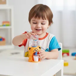 funbazaar Cute Mini Functional Water Dispenser Miniature Life Play Model Children Toys image 3