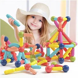 devdarsh Best Magnetic Stick Building Block,Learning Sticks and Balls Fun for kids(36pcs)-picture-25