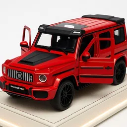 ignite G Wagon Car 1:32 Scale Die-Cast Metal Mercedes Toy Car with Light & Music-n image 1