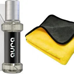 involve elements Aura car perfume (Pack 1) with Microfiber Cotton Cloth (Combo) Car Freshener Spray-picture-25
