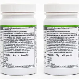 herbalife Afresh Energy Drinks Mix Lemon + Ginger Flavour (1+1 ) Energy Drink image 2