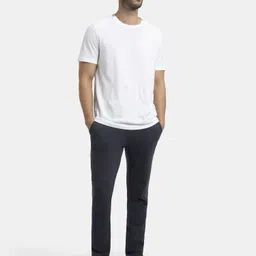 jockey AM75 Super Combed Cotton Rich Men Solid Grey Track Pants image 4