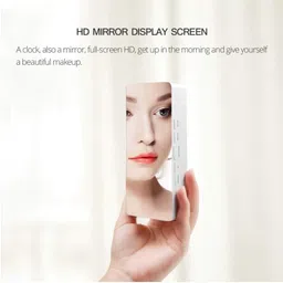 aaradhyenterprises Digital White Clock image 2