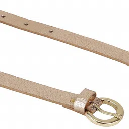 aakriti Women Casual Beige Synthetic Belt image 2