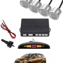 peeps store Universal 4 Silver Reverse Parking Sensor-AP25A260 Universal 4 Silver Reverse Parking Sensor-AP25A260 Parking Sensor-picture-23