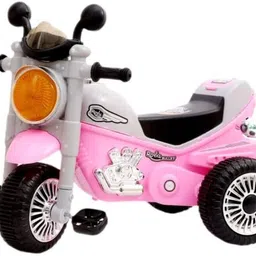 kriddo Mini Bullet Tricycle for Kids,Smart Plug n Play Kids Ride on with Storage Space KriROYAL BULLET-PINK Tricycle image 1