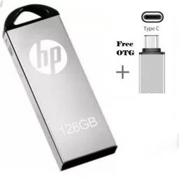 HP v220m 128 GB Pen Drive Compatible with Laptop, Desktop Computer, Audio Player USB 2.0, USB 3.0 Metal Case-picture-19