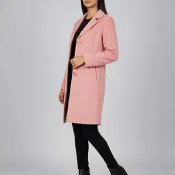 warmlay LUREX Solid Coat For Women image 3