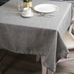 the conversion Premium (40x40) Grey Jute Table Cloth-picture-7