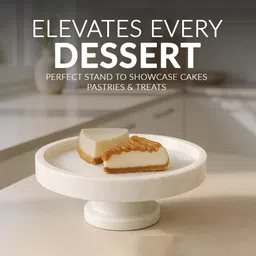 stone symmetry Marble Cake Stand Marble Cake Server image 4