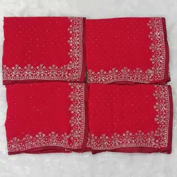 sudev fashion Self Design Daily Wear Georgette Saree image 5