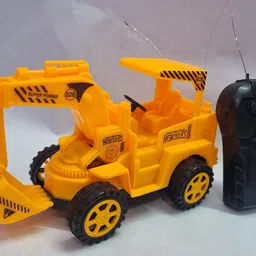 zowin Jcb excavator with remote control yellow image 1