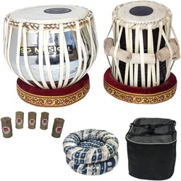 sg musical Dagga, Bayan Iron Wooden For Student Tabla Set Tabla-picture-27