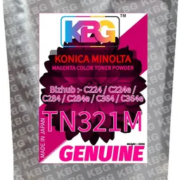 KBG ORIGINAL KONICA MINOLTA BIZHUB C224 C224e C284 C284e C364 C364e (TN-321M) 500g Magenta Ink Toner Powder-image-97