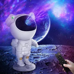 HRK Astronaut Star Galaxy Projector Light 360 Degree Adjustable Head_918 Table Lamp-image-84