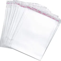 vijay Transparent Polythene Bags For Saree Packing Clothes Saree Security Bag image 2
