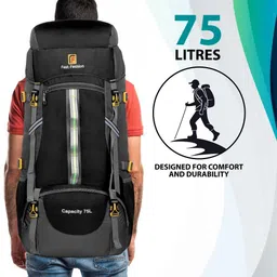 zobago Heavy-Duty Rucksack – Travel & Trekking Use Rucksack - 75 L image 4
