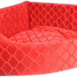 Ultra Soft Velvet Sofa Dog Bed & Cat Bed|Puppies Puppy Pet Bed M Pet Bed-image-10