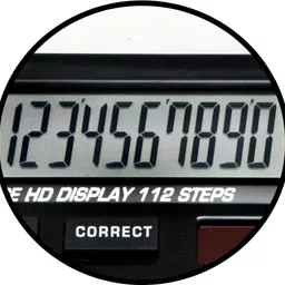 villy Villy12-Digit Dual Power|Check & Correct Function Basic Calculator image 4