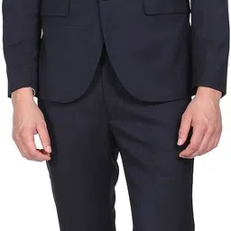 arrow Men Body Tailored Self Design Notch Collar Suit Self Design Suit-picture-18