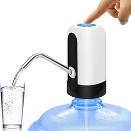 bazaarnest 6 L Yellow jar and 20 L White bottle blue Combo Bottled Water Dispenser image 2