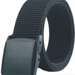 nukaichau Boys & Girls Casual, Evening, Party Black Nylon Belt image 2