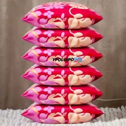 eirini LUXURY Microfibre Floral Sleeping Pillow Pack of 6-picture-30