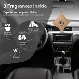 diffuze Camphor Beige Car Freshener Diffuser image 2